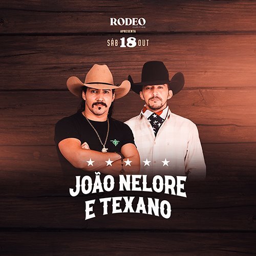João Nelore e Texano  em Curitiba