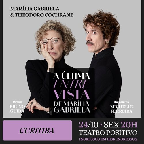 A última Entrevista de Marília Gabriela em Curitiba