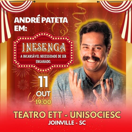 André Pateta    em Joinville 