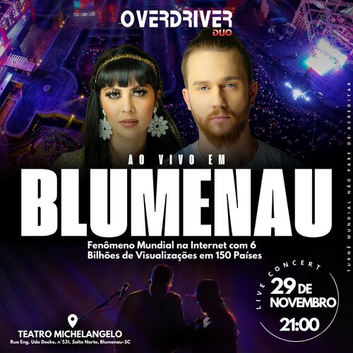 Overdriver Duo em Blumenau