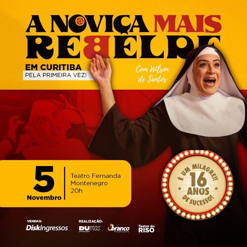 A Noviça mais Rebelde em Curitiba