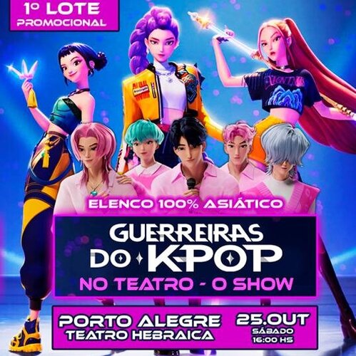 As Guerreiras K-pop no Teatro - O Show Porto Alegre