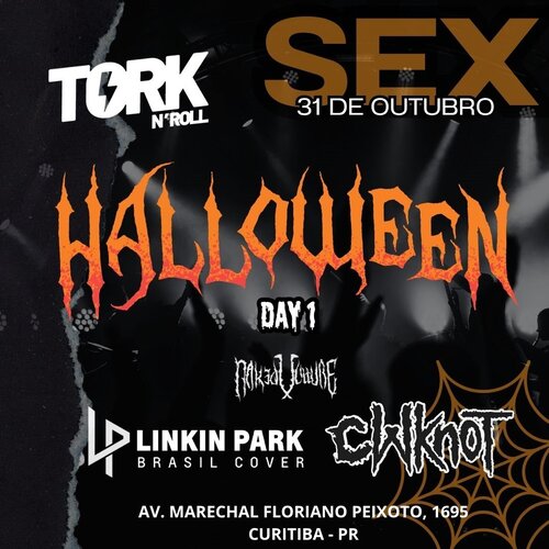 Halloween Tork Day 1 em Curitiba