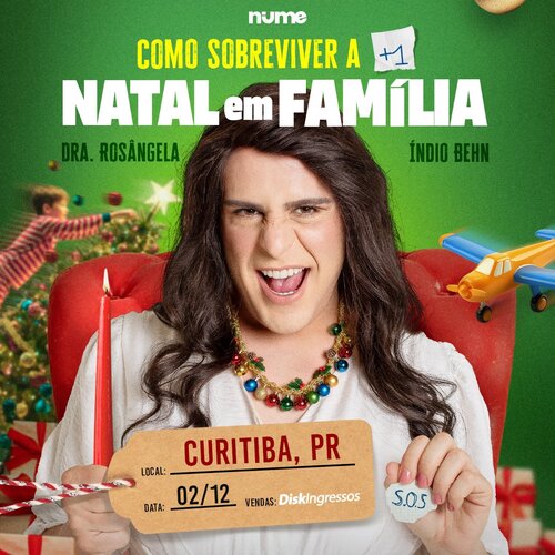 Índio Behn em Curitiba | Teatro Bom Jesus