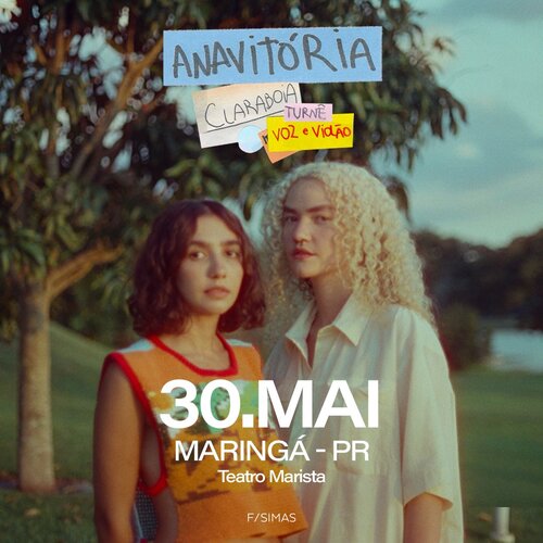 Anavitória | Turnê Claraboia em Maringá