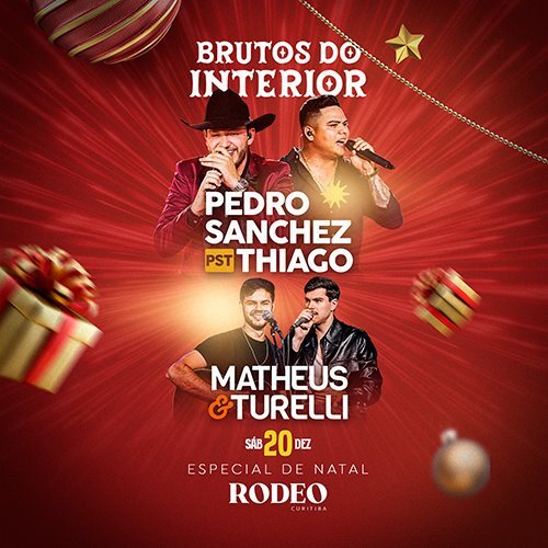 Pedro Sanchez e Thiago em Curitiba