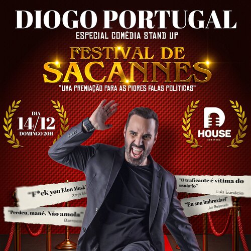 Diogo Portugal em Especial Festival Sacannes em Curitiba