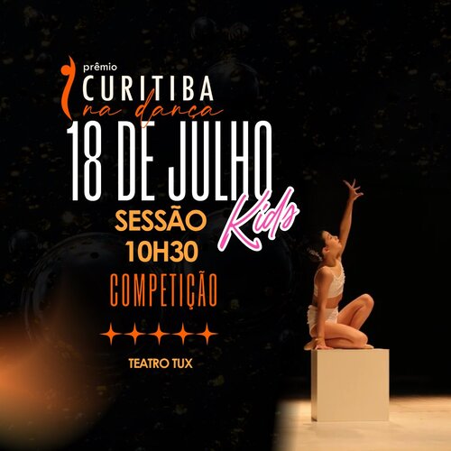 Cena Kids Solos e Duos - Prêmio Curitiba na Dança em Curitiba