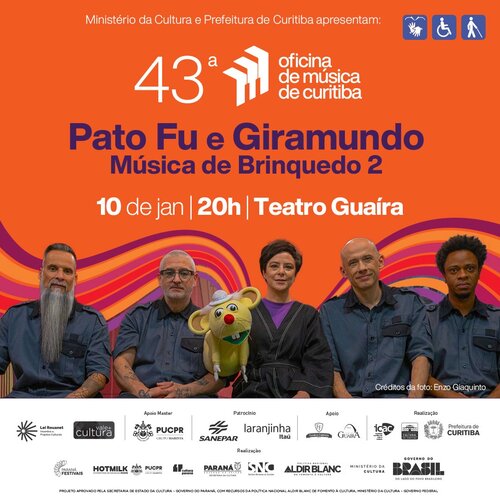 Pato Fu - Música de Brinquedo 2 em Curitiba