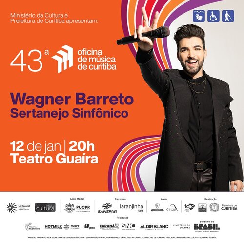 Sertanejo Sinfônico - Wagner Barreto em Curitiba