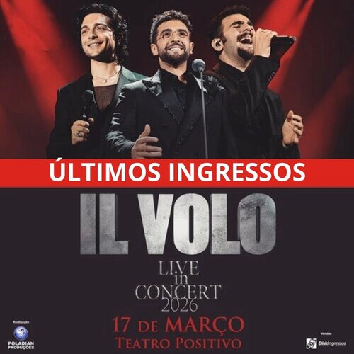 Il Volo em Curitiba