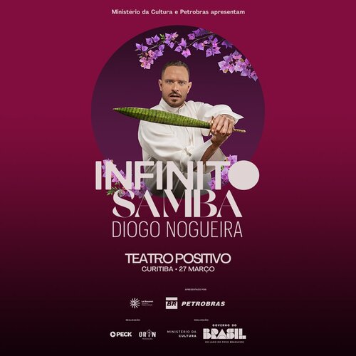 Turnê Diogo Nogueira - Infinito Samba em Curitiba
