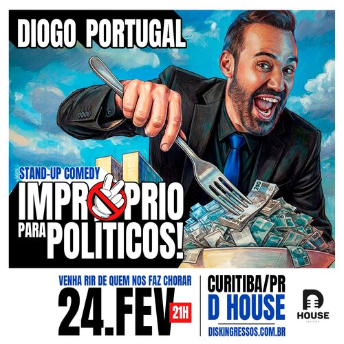 Diogo Portugal em Burrice Artificial em Curitiba