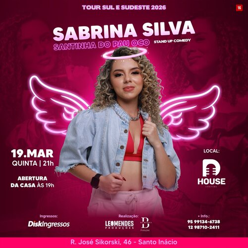 Sabrina Silva em Santinha do Pau Oco em Curitiba