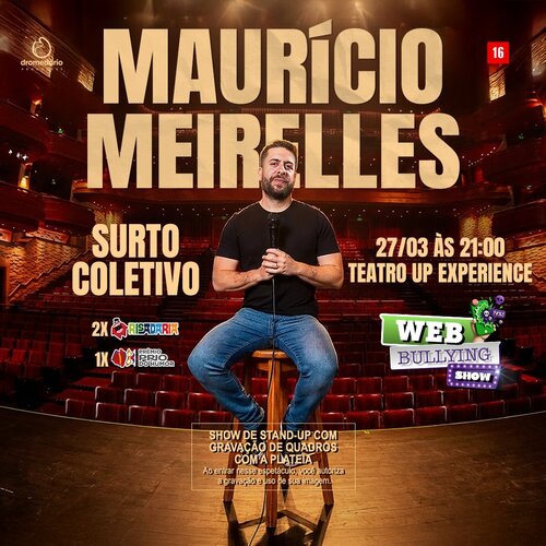 Maurício Meirelles - Surto Coletivo - Temporada 2026 em Curitiba