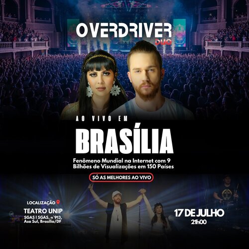 Overdriver Duo em Brasilia 