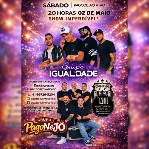 Samba & Pagode no Sábado em Balsa Nova