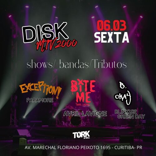 Disk MTV 2000 em Curitiba