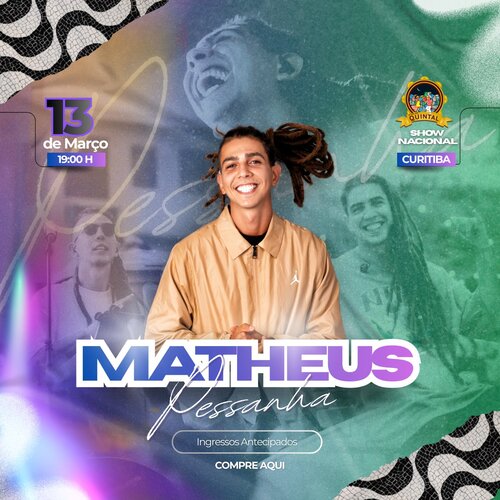 Matheus Pessanha em Curitiba