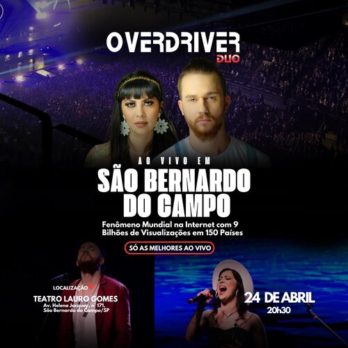 Overdriver Duo em São Bernardo Do Campo 