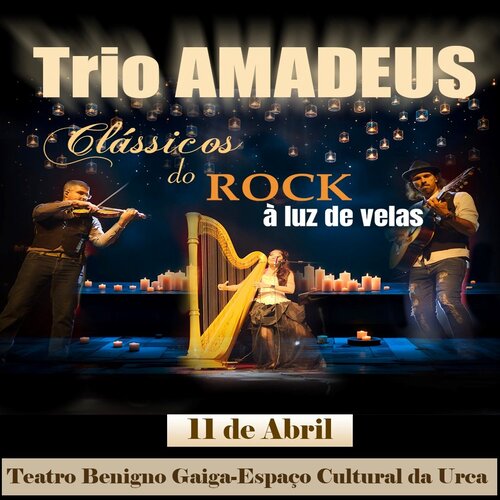 Trio Amadeus - Clássicos do Rock Á Luz de Velas em Poços de Caldas