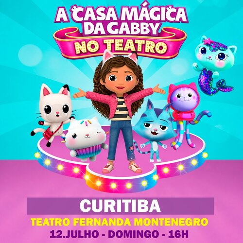 Casa Mágica da Gabby no Teatro em Curitiba