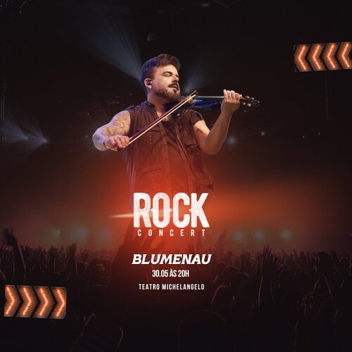 Rock Concert com Luciano Reis em Blumenau