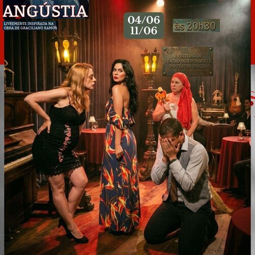 Angustia - da Obra de Graciliano Ramos em São Paulo
