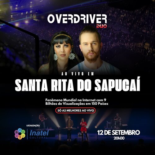 Overdriver Duo em Santa Rita do Sapucaí
