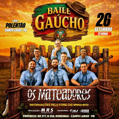 Os Mateadores em Campo Largo