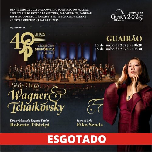 Concerto da Orquestra Sinfônica do Paraná em Curitiba