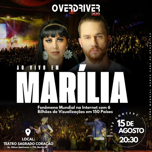 Overdriver Duo em Marília