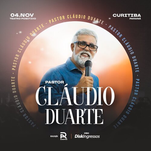 Pastor Cláudio Duarte em Curitiba