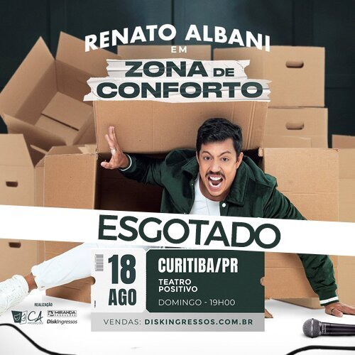 Renato Albani em Curitiba