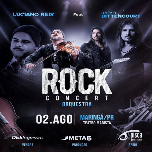 Rock Concert em Maringá com Luciano Reis e Rafael Bittencourt