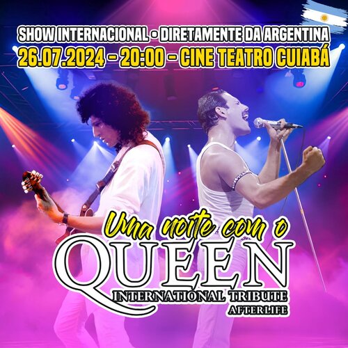 Queen International Tribute em Cuiabá
