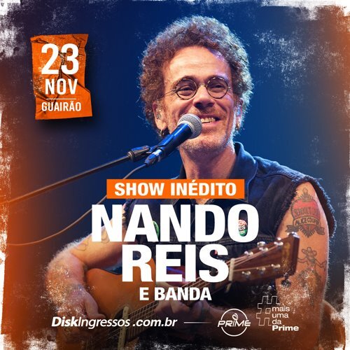 Nando Reis - Novo Show em Curitiba