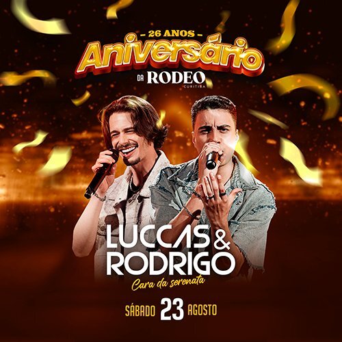 Luccas e Rodrigo em Curitiba