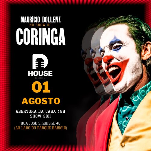 O Coringa com Maurício Dollenz em Curitiba