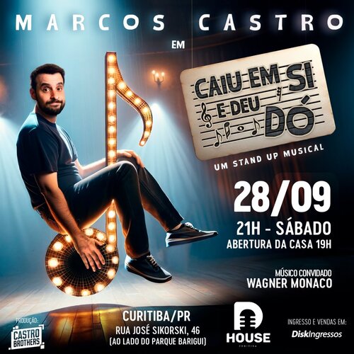 Dhouse Apresenta - Marcos Castro em 