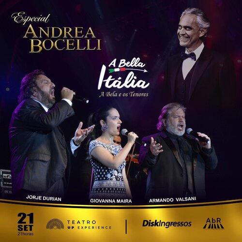 A Bella Itália - Especial Andrea Bocelli em Curitiba