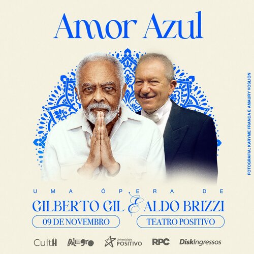 Gilberto Gil - Amor Azul em Curitiba