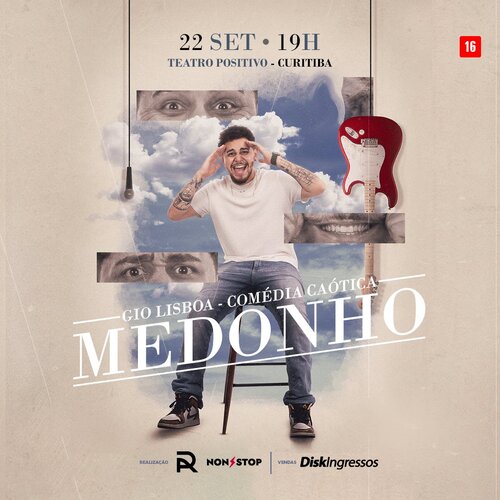 Gio Lisboa: Medonho ( Novo Show ) em Curitiba