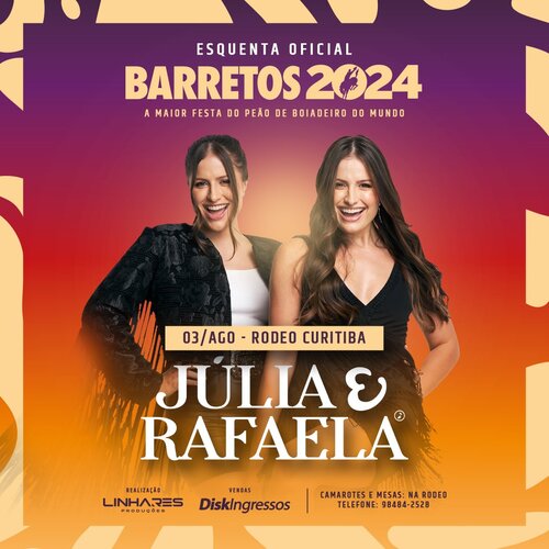 Esquenta Barretos 2024 - Julia & Rafaela em Curitiba