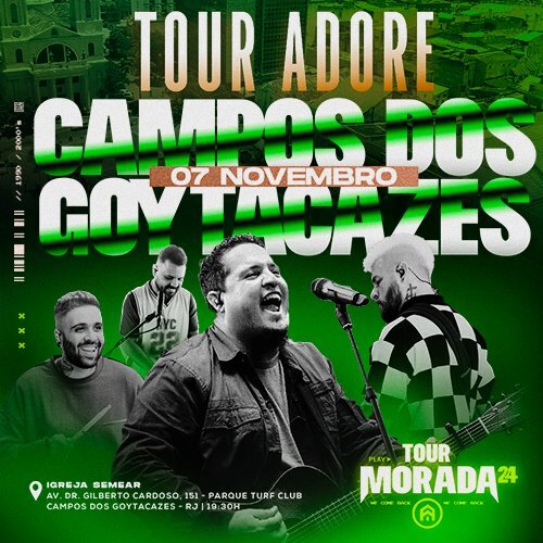 Tour Morada - 2024 em Campos dos Goytacazes