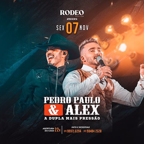 Pedro Paulo & Alex em Curitiba