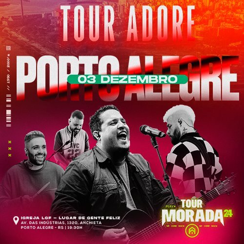 Tour Morada - 2024 em Porto Alegre