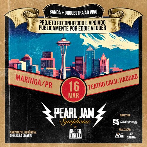 Pearl Jam Symphonic em Maringá