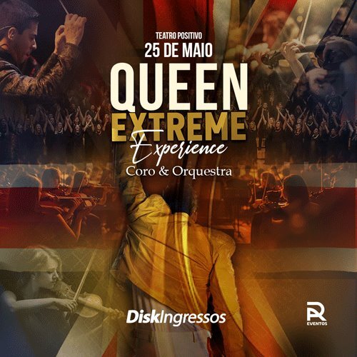 Queen Experience Extreme – Coro e Orquestra ao Vivo em Curitiba