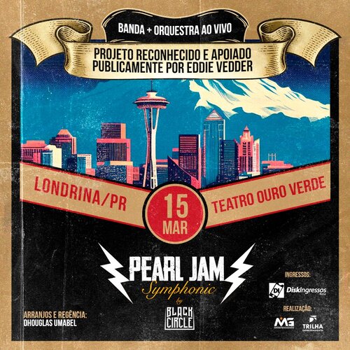 Pearl Jam Symphonic em Londrina